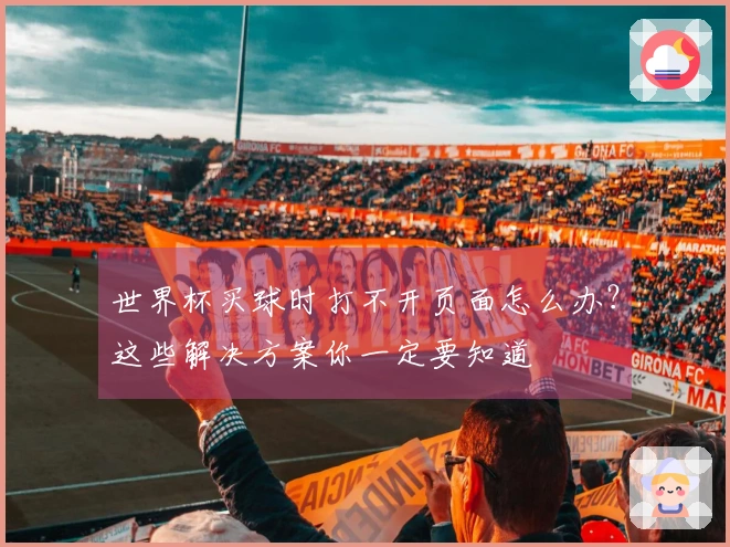 世界杯买球时打不开页面怎么办？这些解决方案你一定要知道