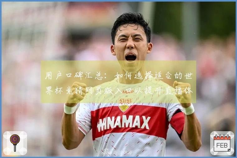 用户口碑汇总：如何选择适合的世界杯竞猜网页版入口以提升直播体验